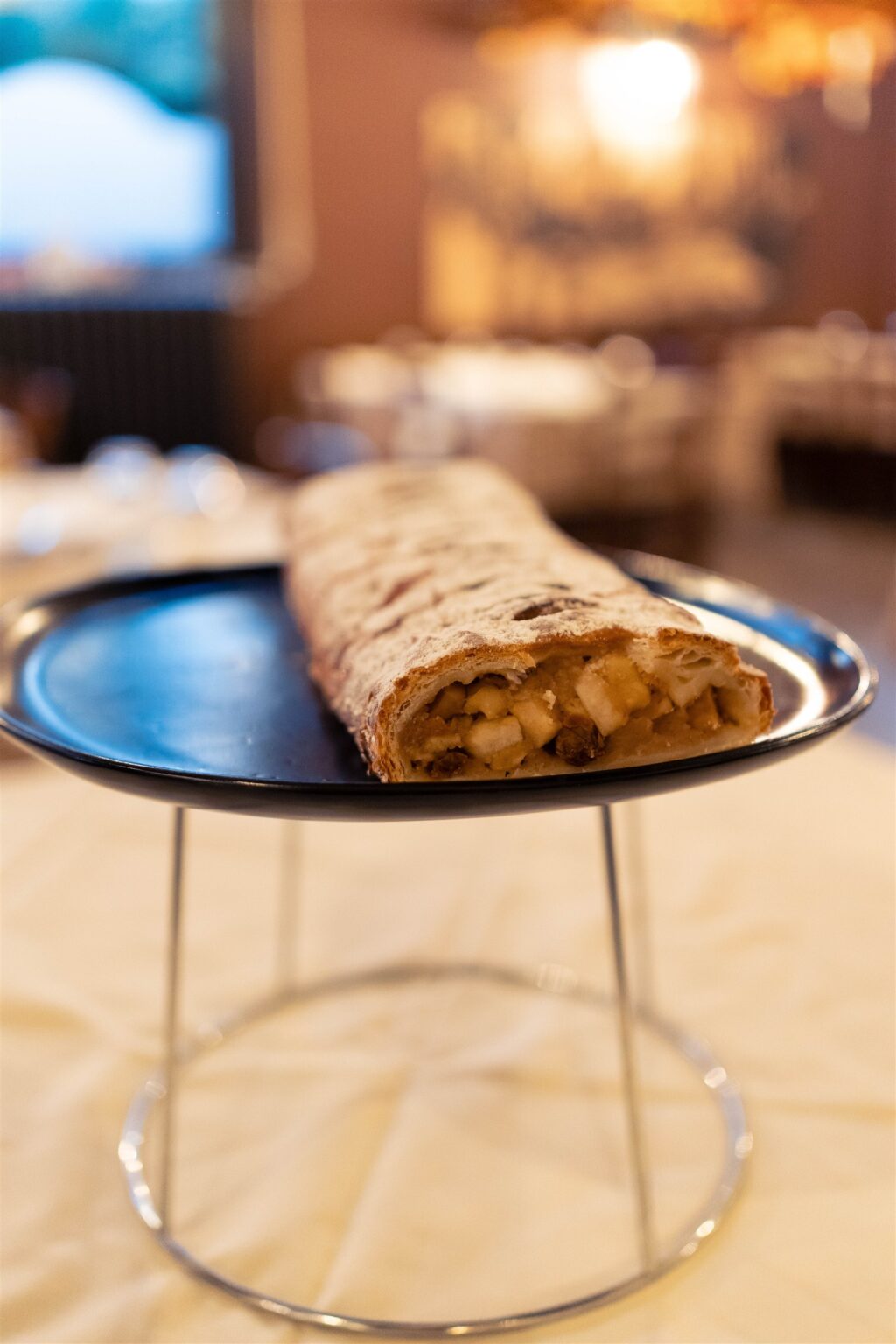 Strudel su alzatina